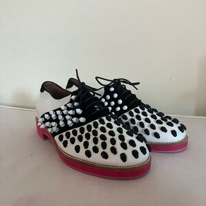 JEFFREY CAMPBELL Henry Oxford - Skulls and Spikes (rare!!)